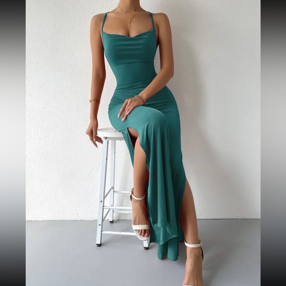 NWOT Lace Up Jumpsuit
